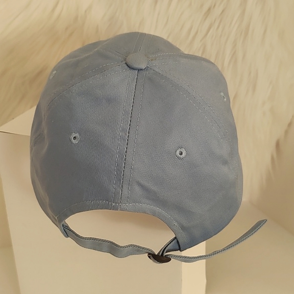 Sportsman LIght Blue 100% Cotton Adjustable Embroidered Baseball Cap - Picture 6 of 9